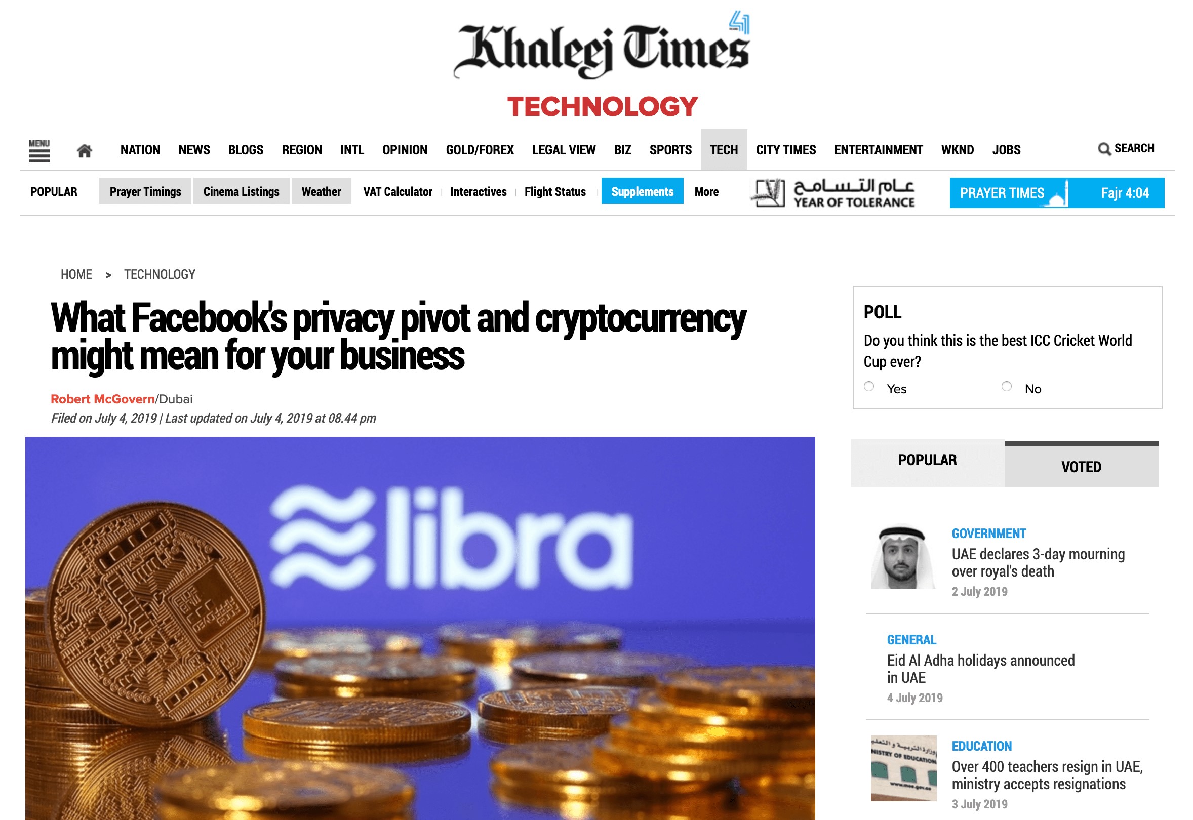 What Facebook’s Privacy Pivot & Cryptocurrency Might Mean For Your Business